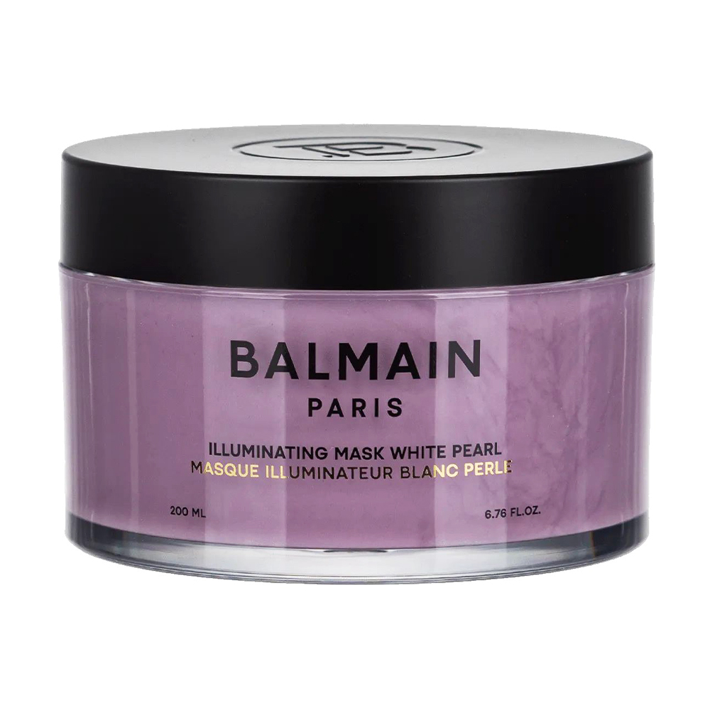 Освітлювальна маска для блондинок Balmain Paris Hair Couture Illuminating Mask White Pearl, 200 мл