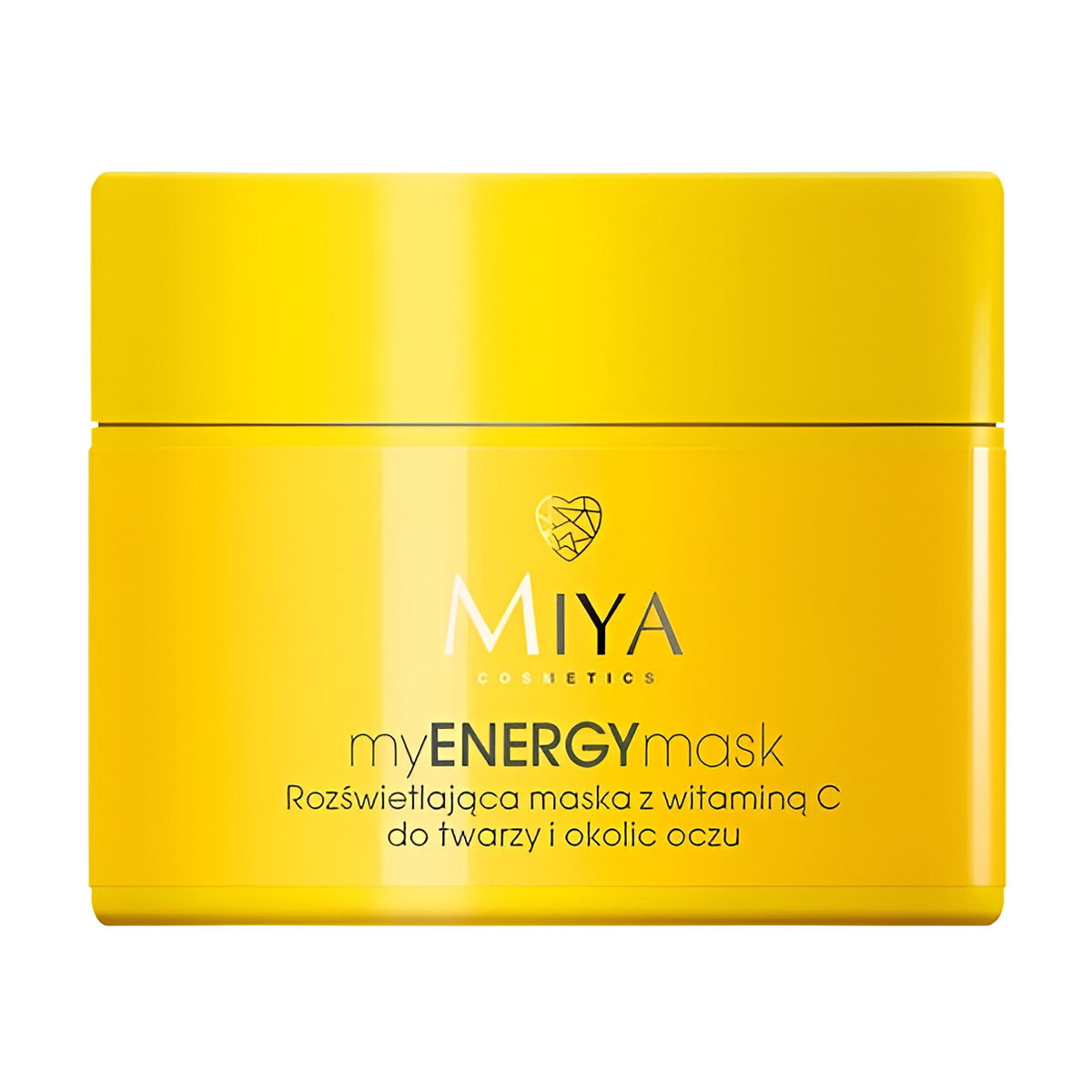 Освітлювальна маска для обличчя Miya Cosmetics myENERGYmask Brightening Mask з вітаміном С, 50 мл